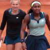 Coco Gauff and Katerina Siniakova