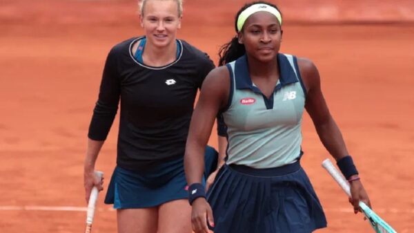 Coco Gauff and Katerina Siniakova