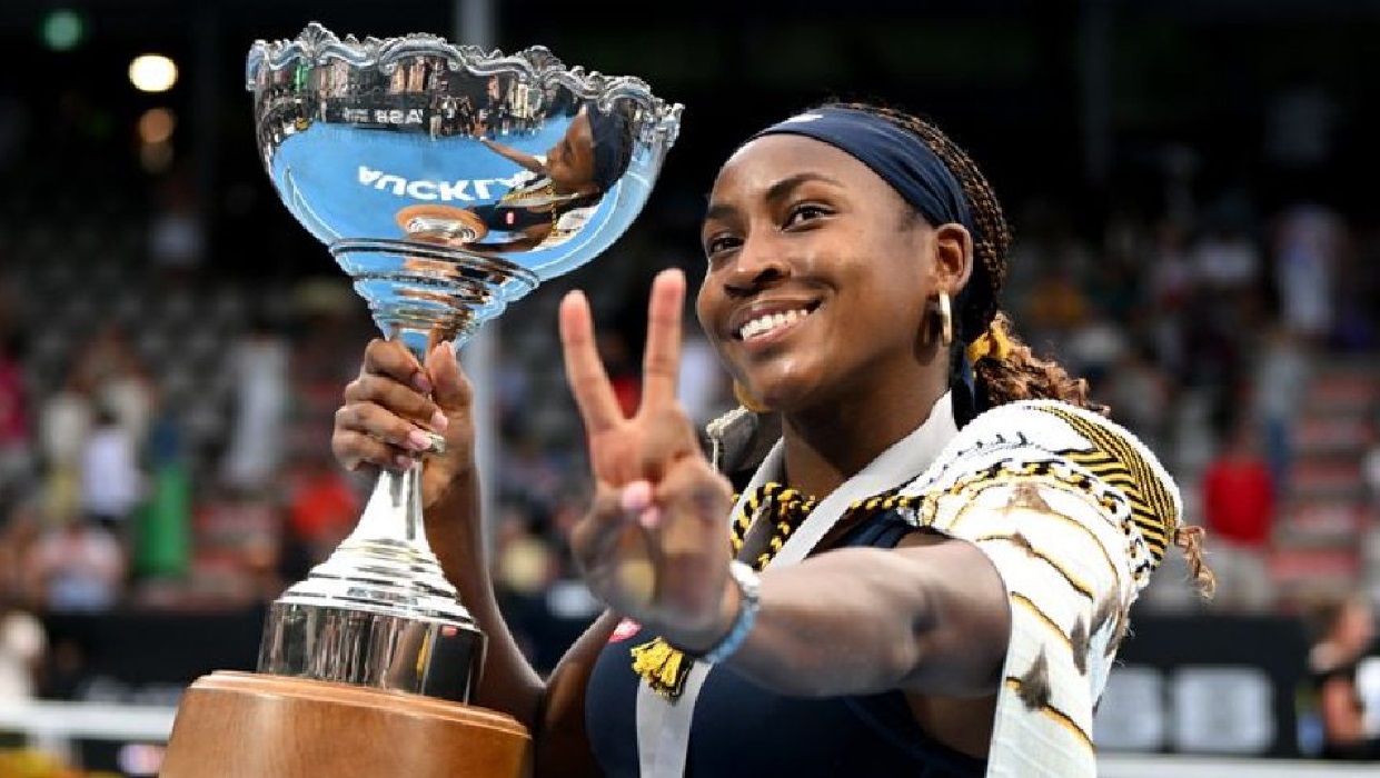 Coco Gauff title Auckland