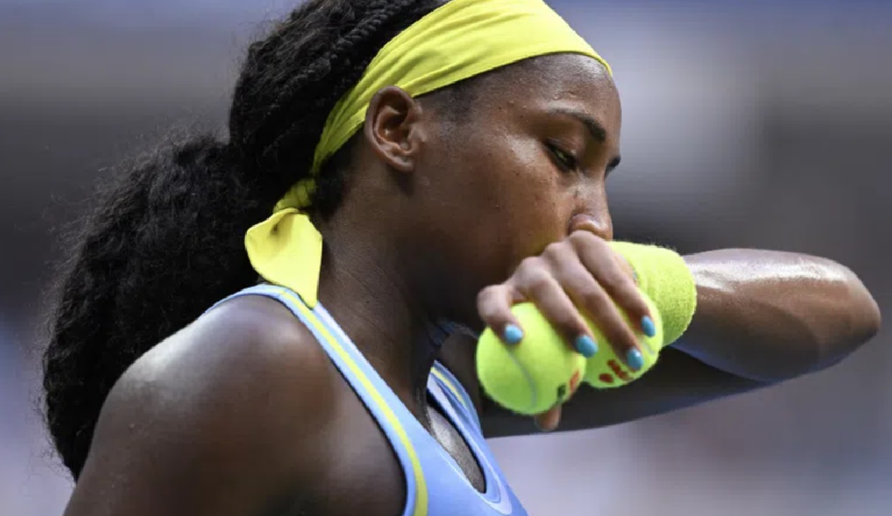 Cori Coco Gauff US Open loss