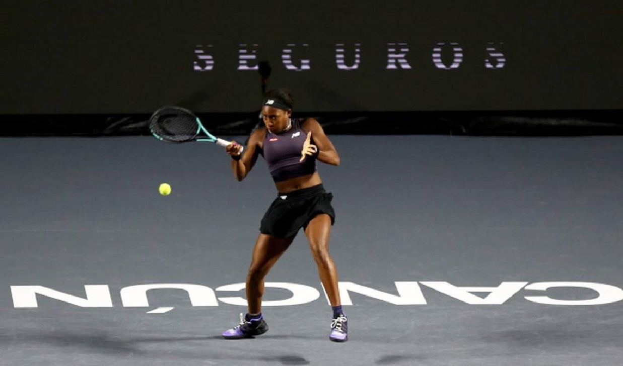 Cori Coco Gauff WTA Finals Cancun