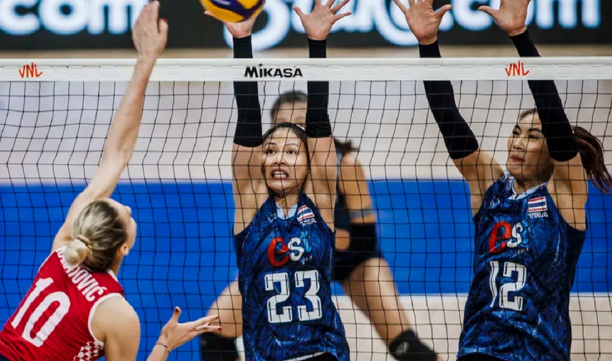 Croatia vs Thailand volleyball