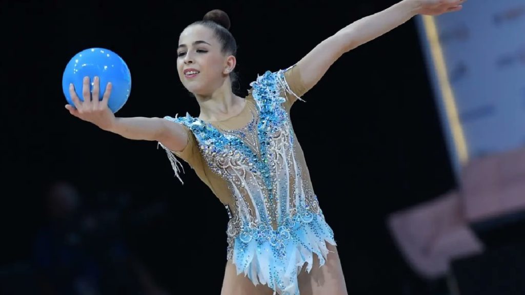 Daria Atamanov won the ribbon title at World Games rhythmic gymnastics ...