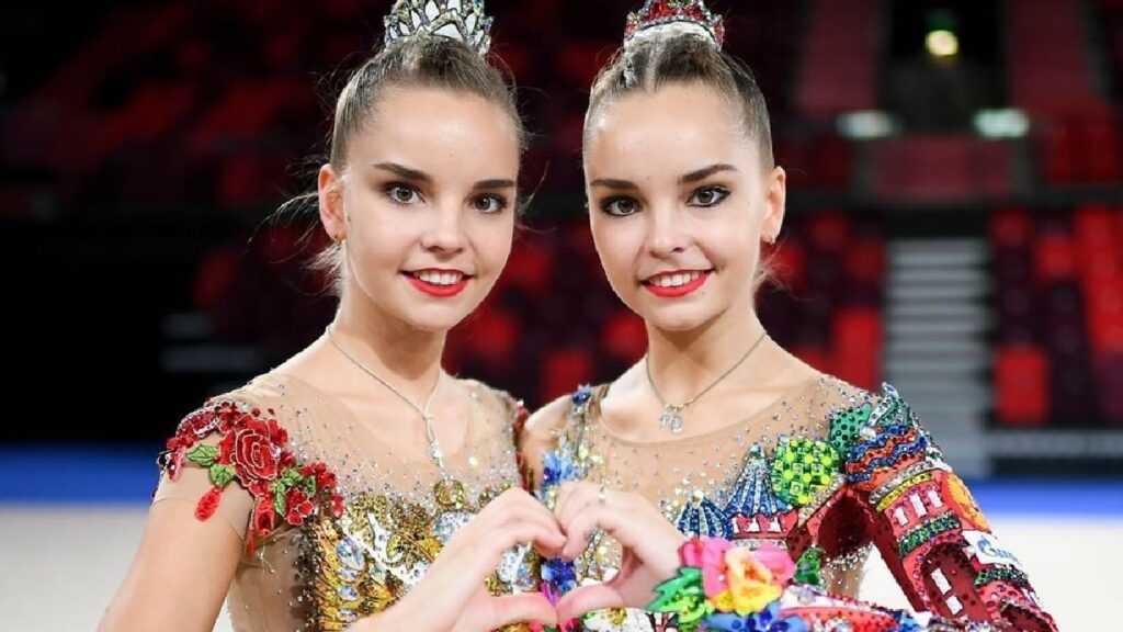 Russian rhythmic gymnastics stars Dina and Arina Averina release their ...