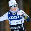 Ebba Andersson cross-country skiing champion