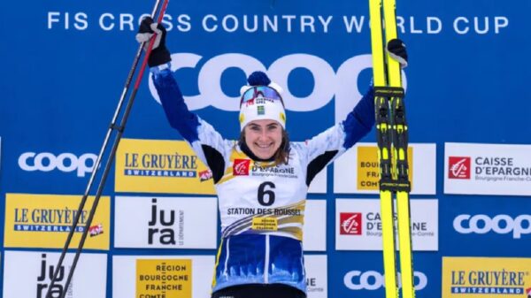 Ebba Andersson wins Classic Mass Start Les Rousses