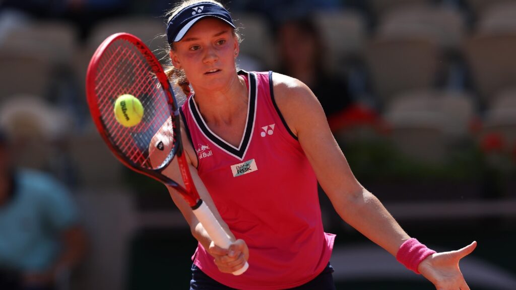 The second-seeded Elena Rybakina is out of the WTA 500 German Open ...