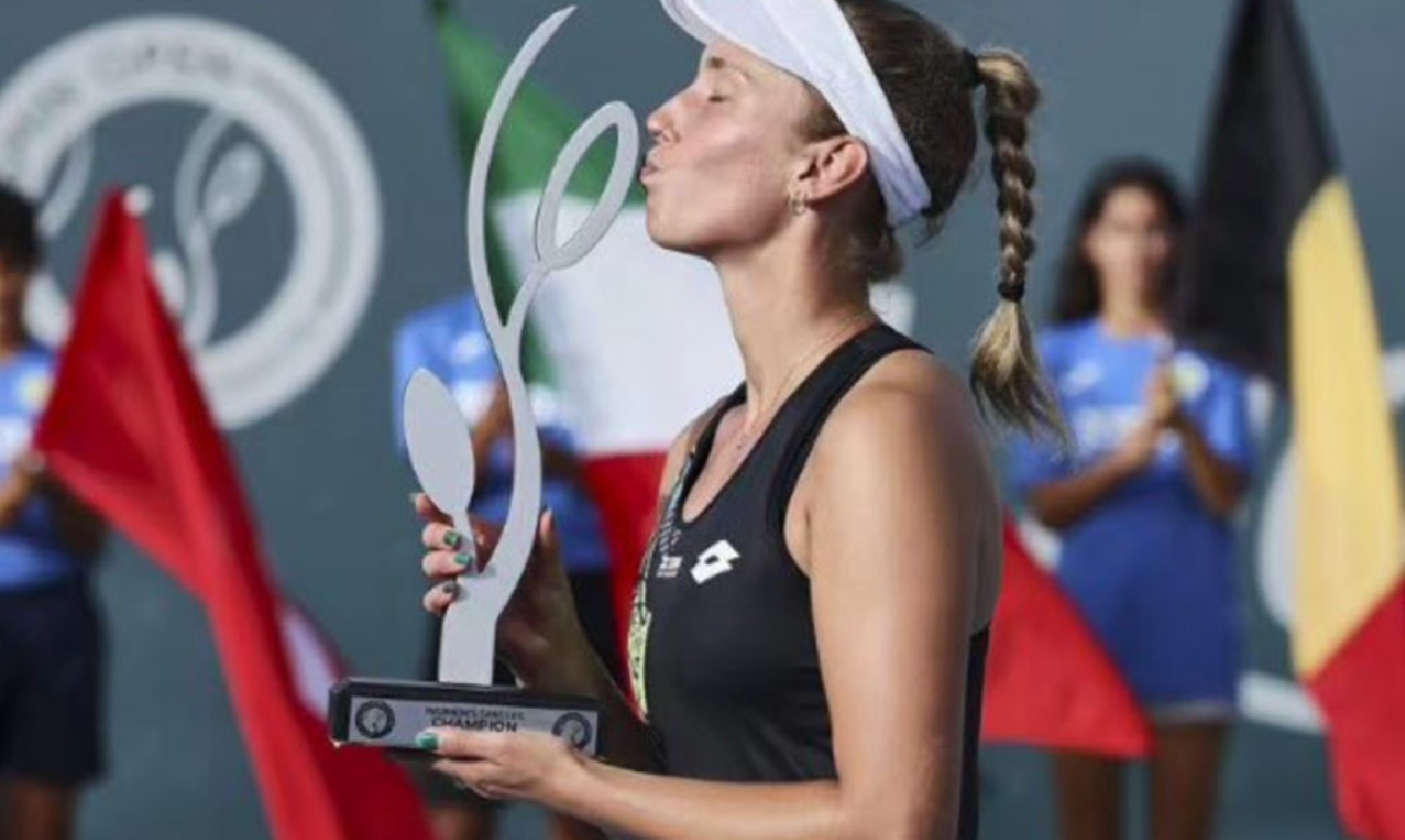 Elise Mertens title WTA 250 Jasmin Open Monastir