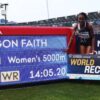 Faith Kipyegon 5000m WR