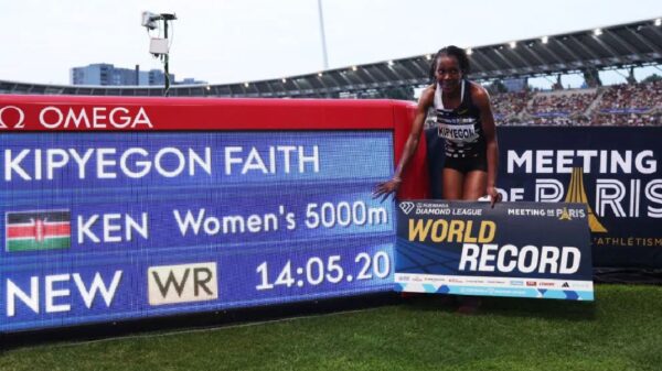 Faith Kipyegon 5000m WR