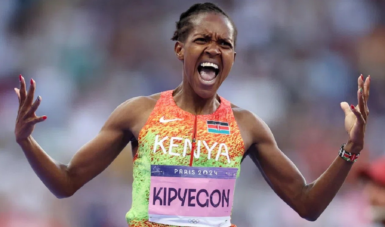 Faith Kipyegon olympics medal