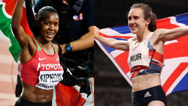 Faith Kipyegon vs Laura Muir