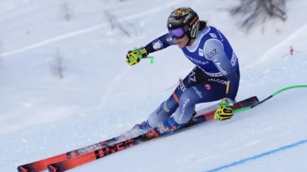 Federica Brignone skiing victory