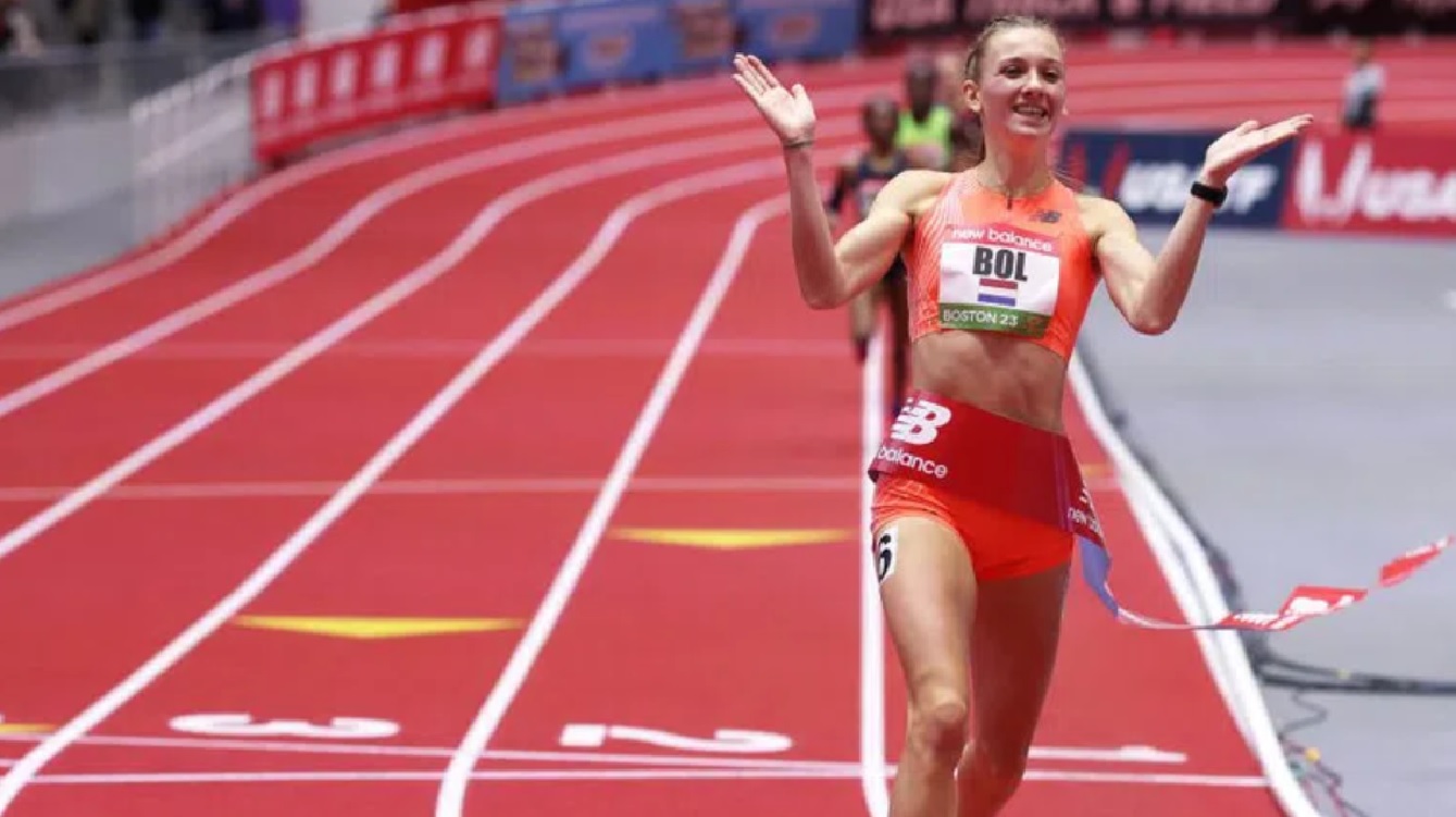 Femke Bol 500m all-time best