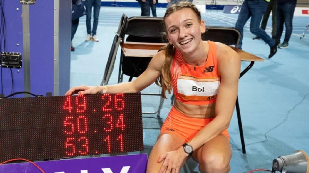 Femke Bol breaks the 41-year-old 400m world record - Femi Sports