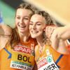 Femke Bol and Lieke Klaver 400m indoor