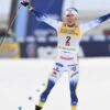 Frida Karlsson win cross-country skiing