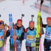 German biathlon team