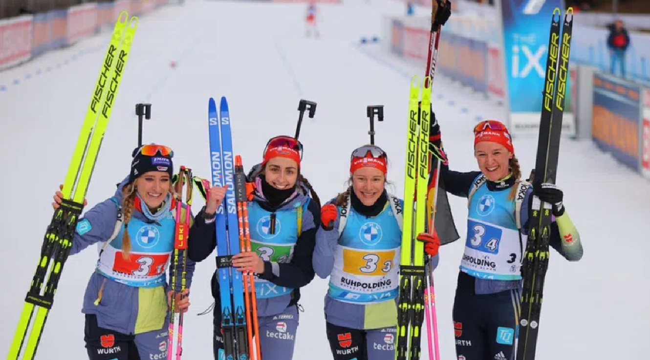 German biathlon team