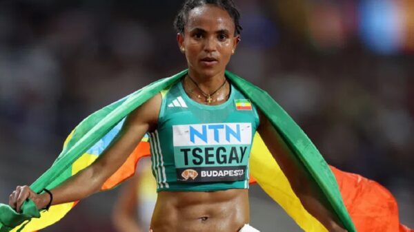 Gudaf Tsegay 5000m Diamond League Final gold