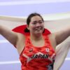 Haruka Kitaguchi javelin throw