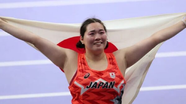 Haruka Kitaguchi javelin throw