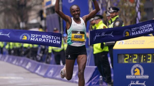 Hellen Obiri Boston Marathon