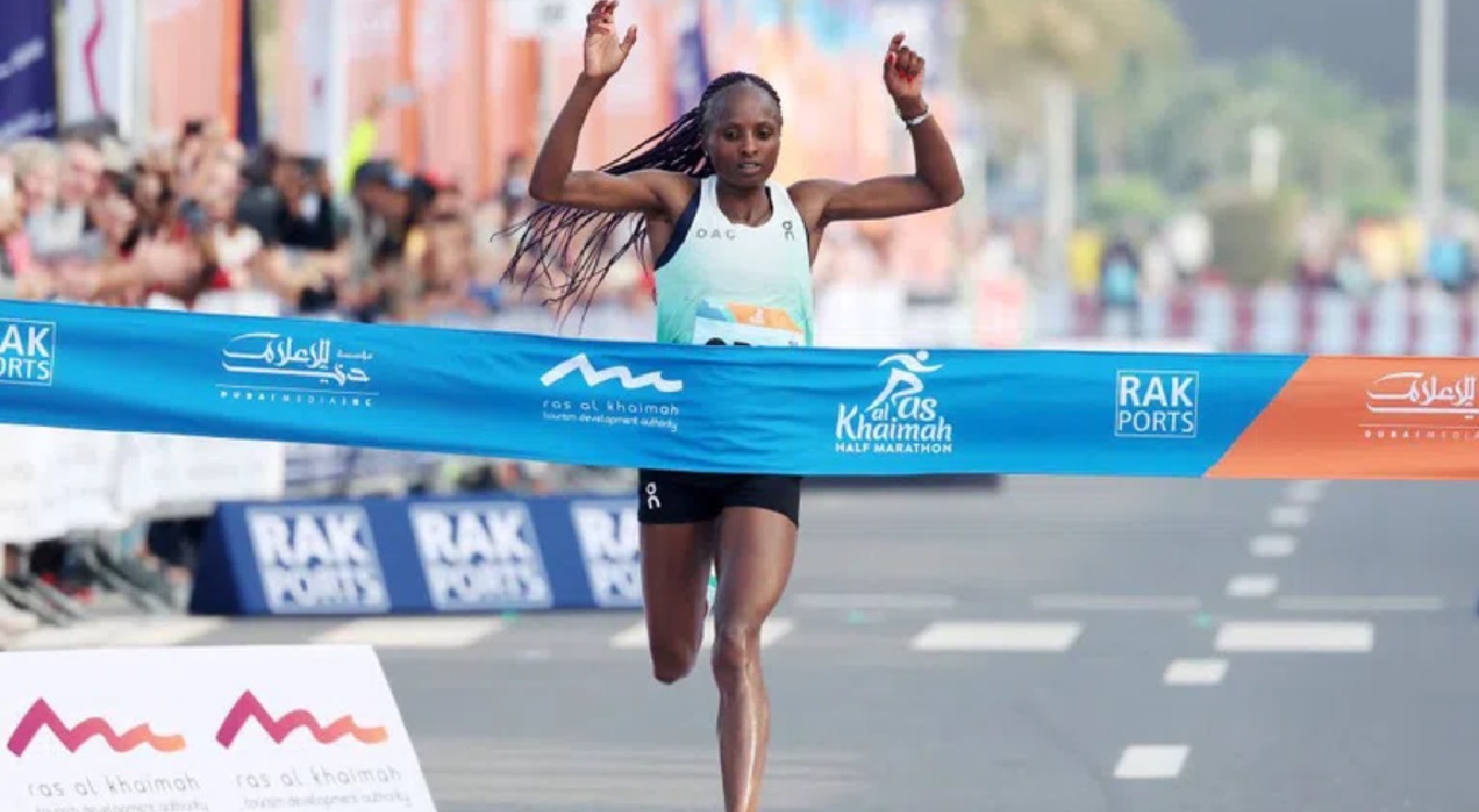 Hellen Obiri half-marathon UAE