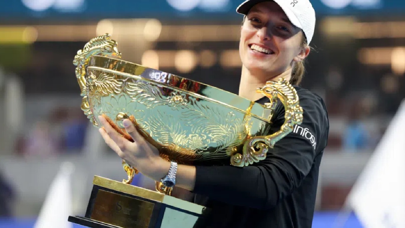 Iga Swiatek won the WTA 1000 China Open title