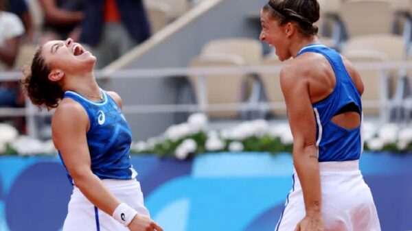 Jasmine Paolini and Sara Errani Paris Olympics