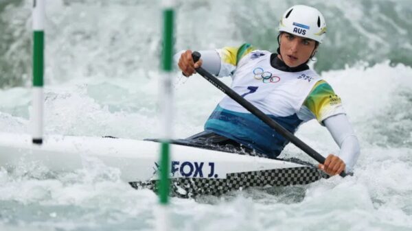 Jessica Fox canoe race