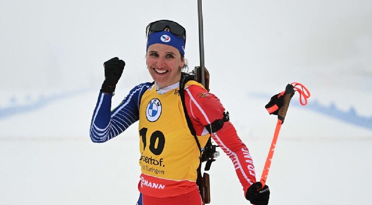 Julia Simon biathlon-world cup champion