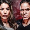 Julianna Pena and Amanda Nunes