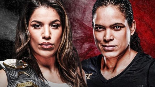 Julianna Pena and Amanda Nunes