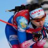 Justine Braisaz-Bouchet win biathlon