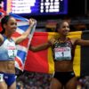 Katarina Johnson-Thompson and Nafissatou Thiam