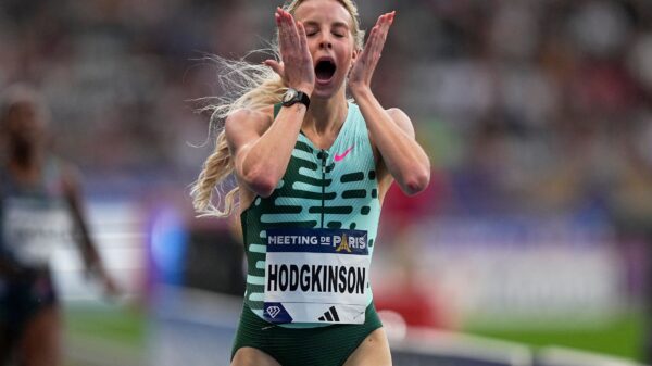 Keely Hodgkinson 800m Diamond League