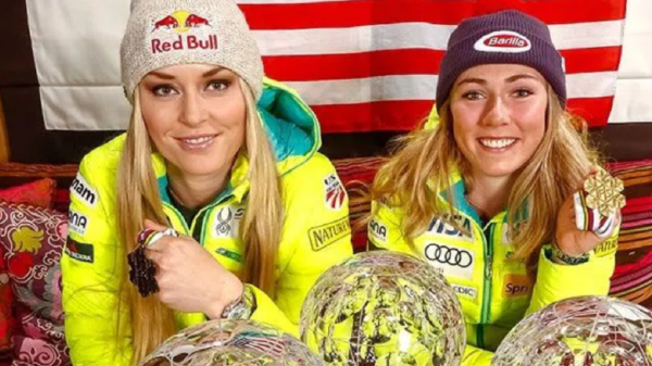 Lindsey Vonn and Mikaela Shiffrin