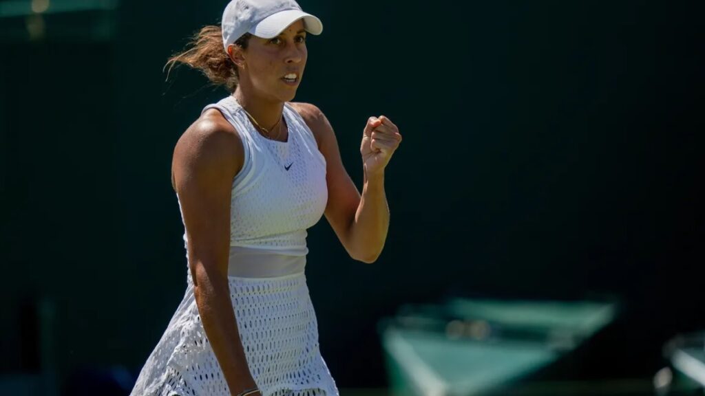 Madison Keys eliminated Russian talent Mirra Andreeva to qualify for