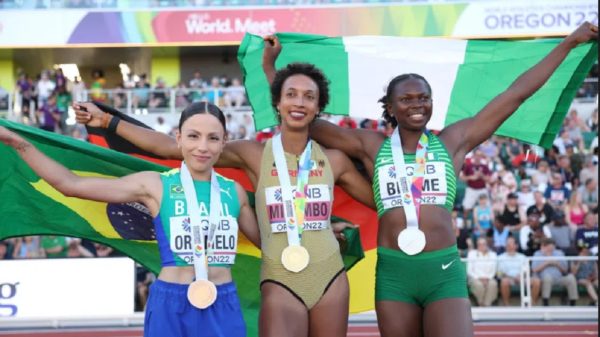 Malaika Mihambo gold long jump