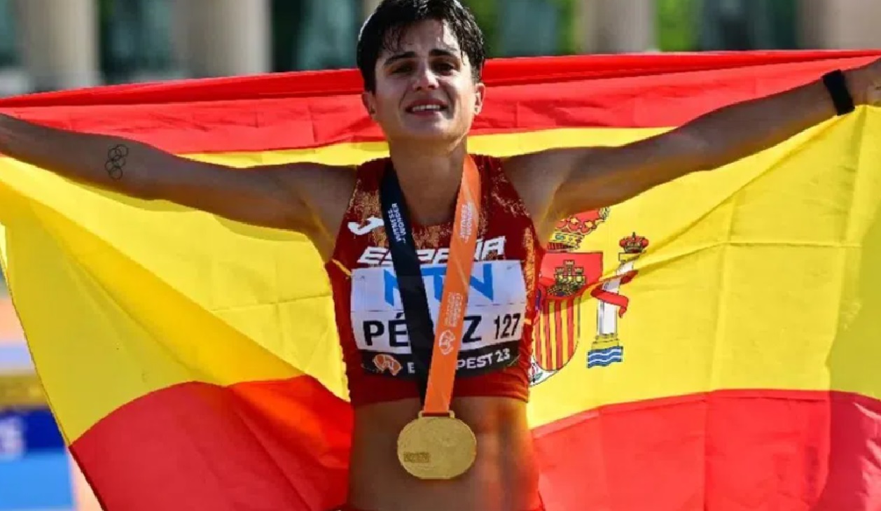 Maria Perez 20km sports walk gold