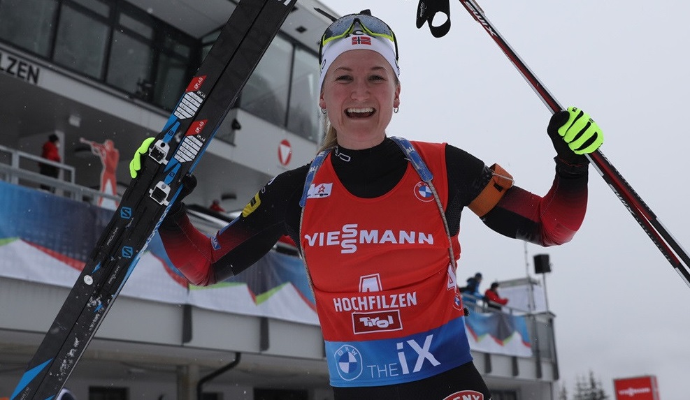 Marte Olsbu Roiseland biathlon