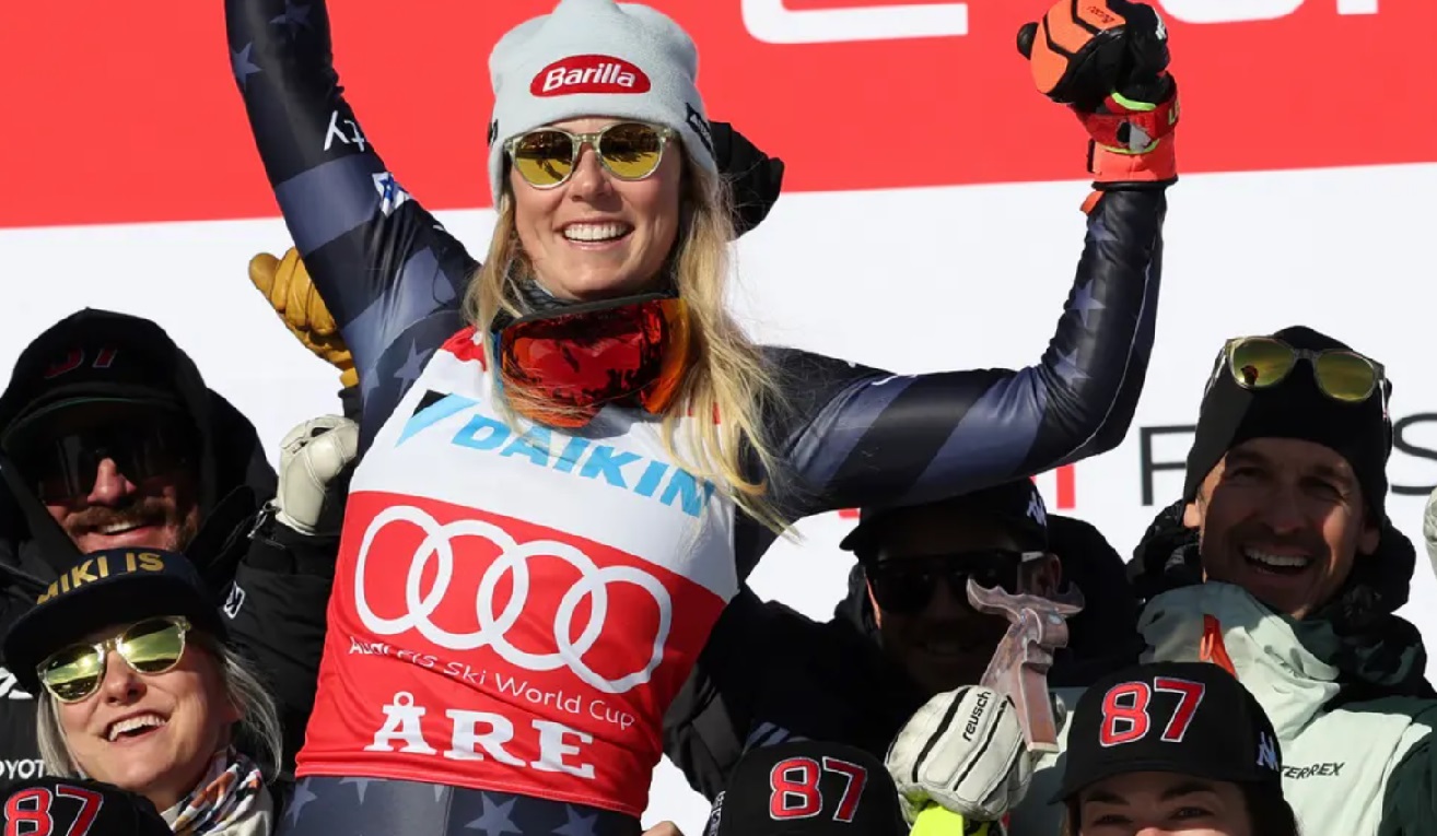 Mikaela Shiffrin World cup victory 87