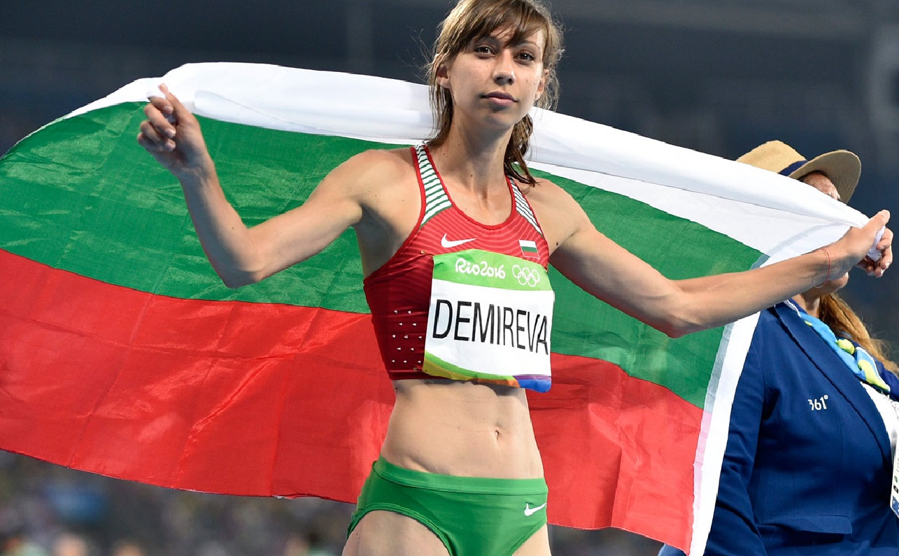 Mirela Demireva high jump