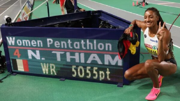 Nafissatou Thiam pentathlon WR