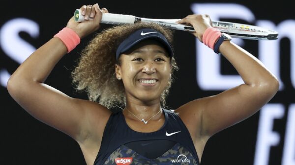 Naomi Osaka tennis play