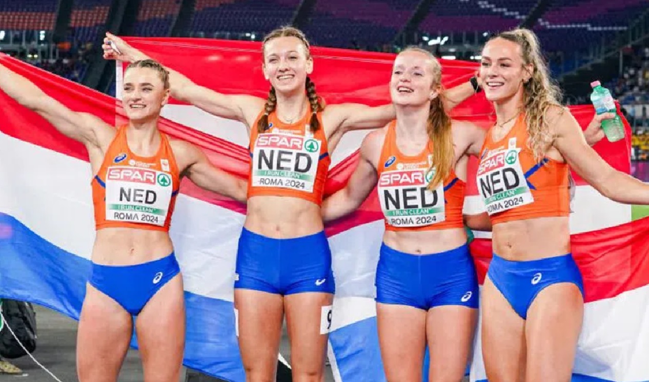 Netherlands 4x400m relay