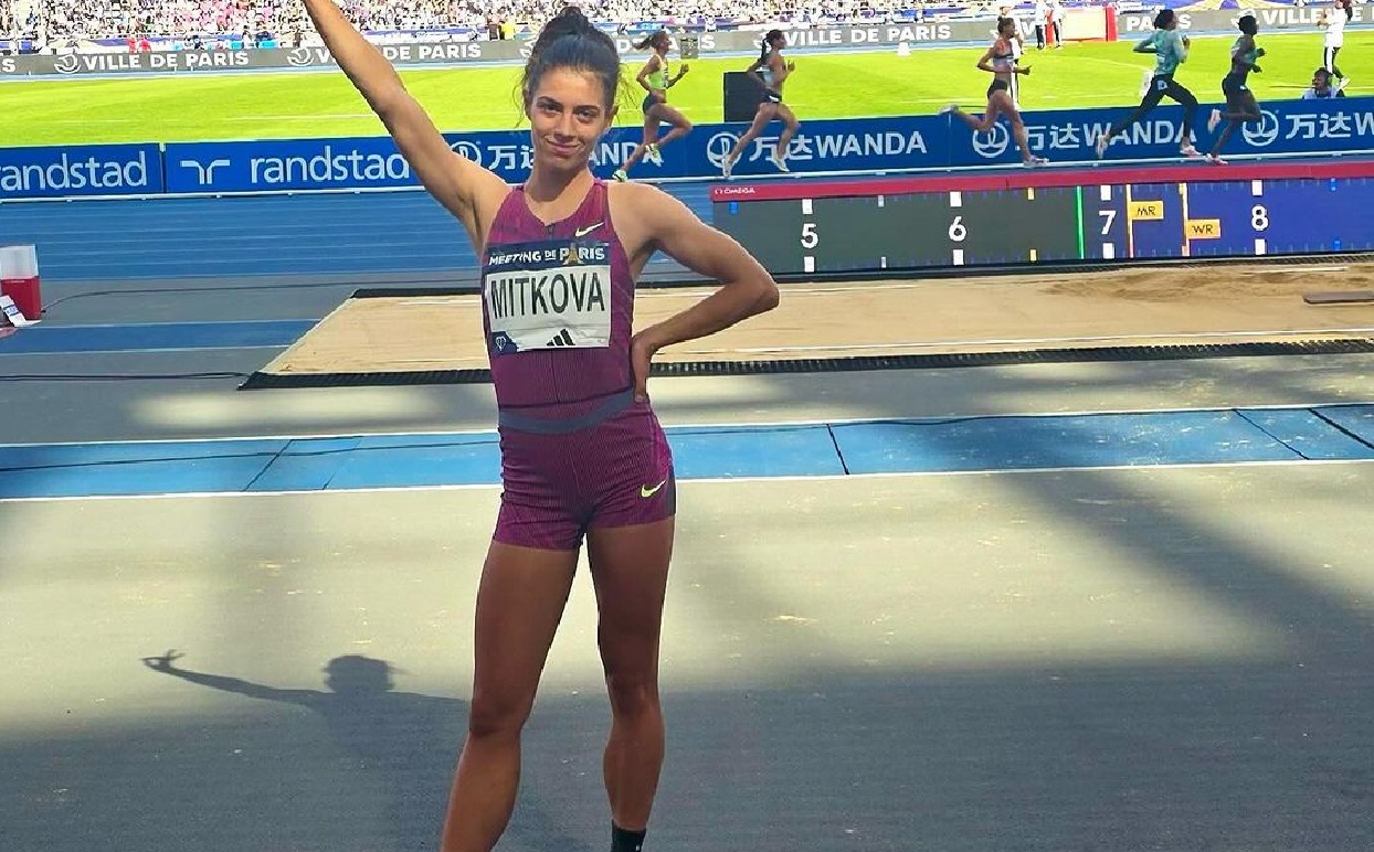 Plamena Mitkova long jump