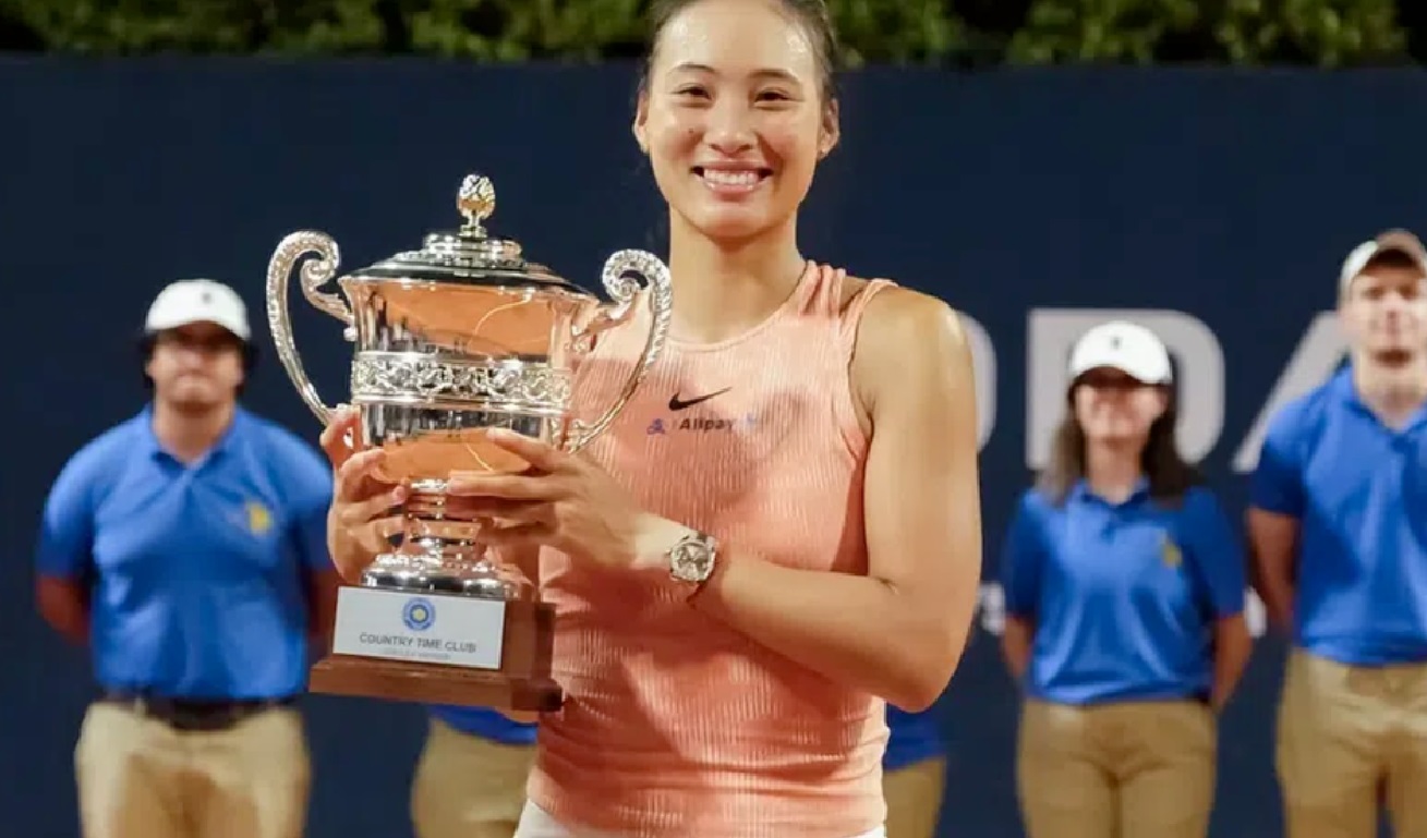 Qinwen Zheng Palermo Open tite