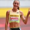 Rose Davies Tokyo running